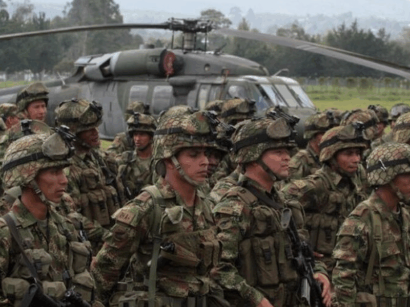 Bombardeo contra las FARC en el Guaviare