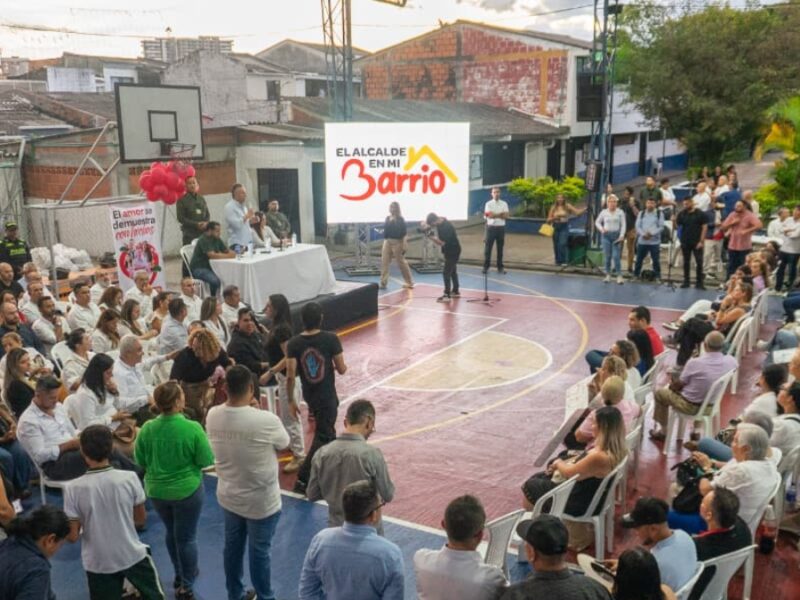 Cientos de familias de la comuna Olímpica en Pereira, agradecen el impacto del Plan Padrino en su sector