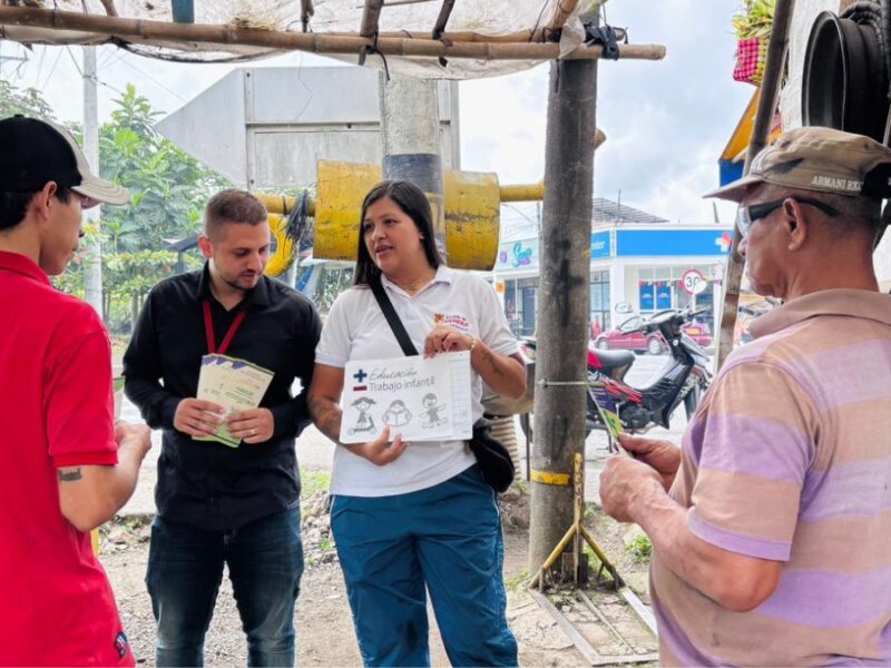 Con salidas pedagógicas de sensibilización, Pereira avanza en la erradicación del trabajo infantil