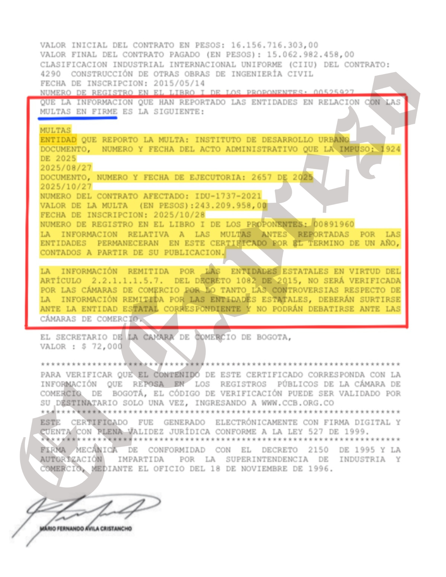 consorcio al que se le adjudicaria aerocafe no cumple con todos los requisitos y uno de sus socios si fue sancionado marca de agua 3