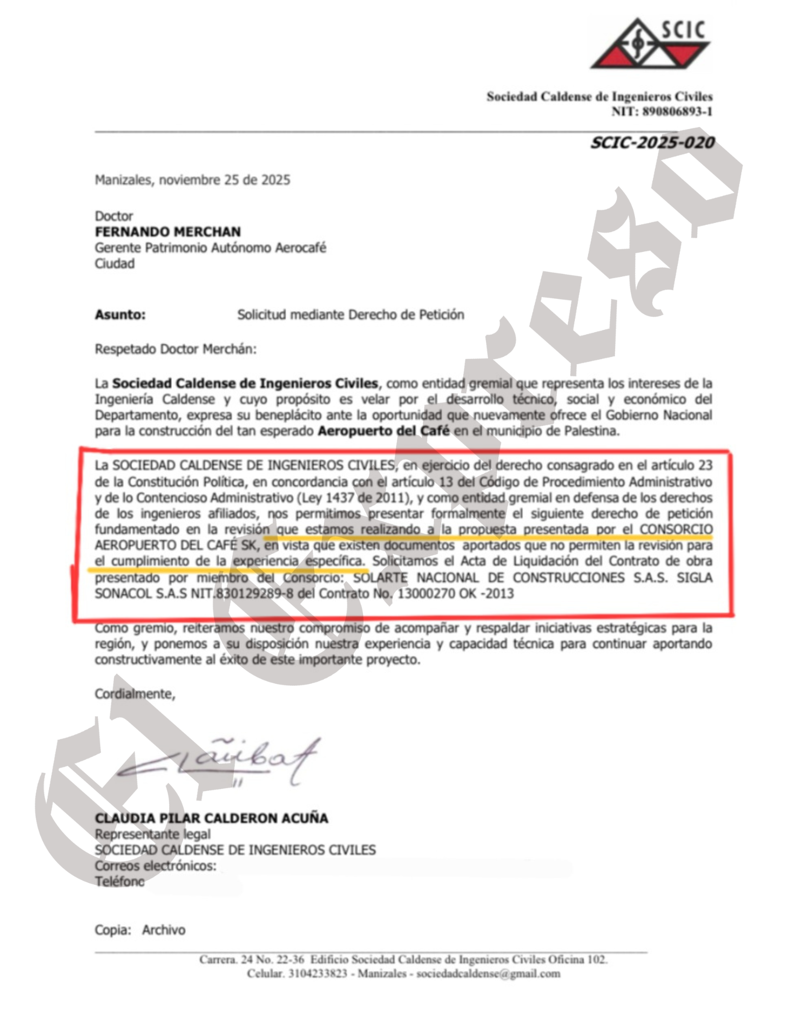 consorcio al que se le adjudicaria aerocafe no cumple con todos los requisitos y uno de sus socios si fue sancionado marca de agua 4