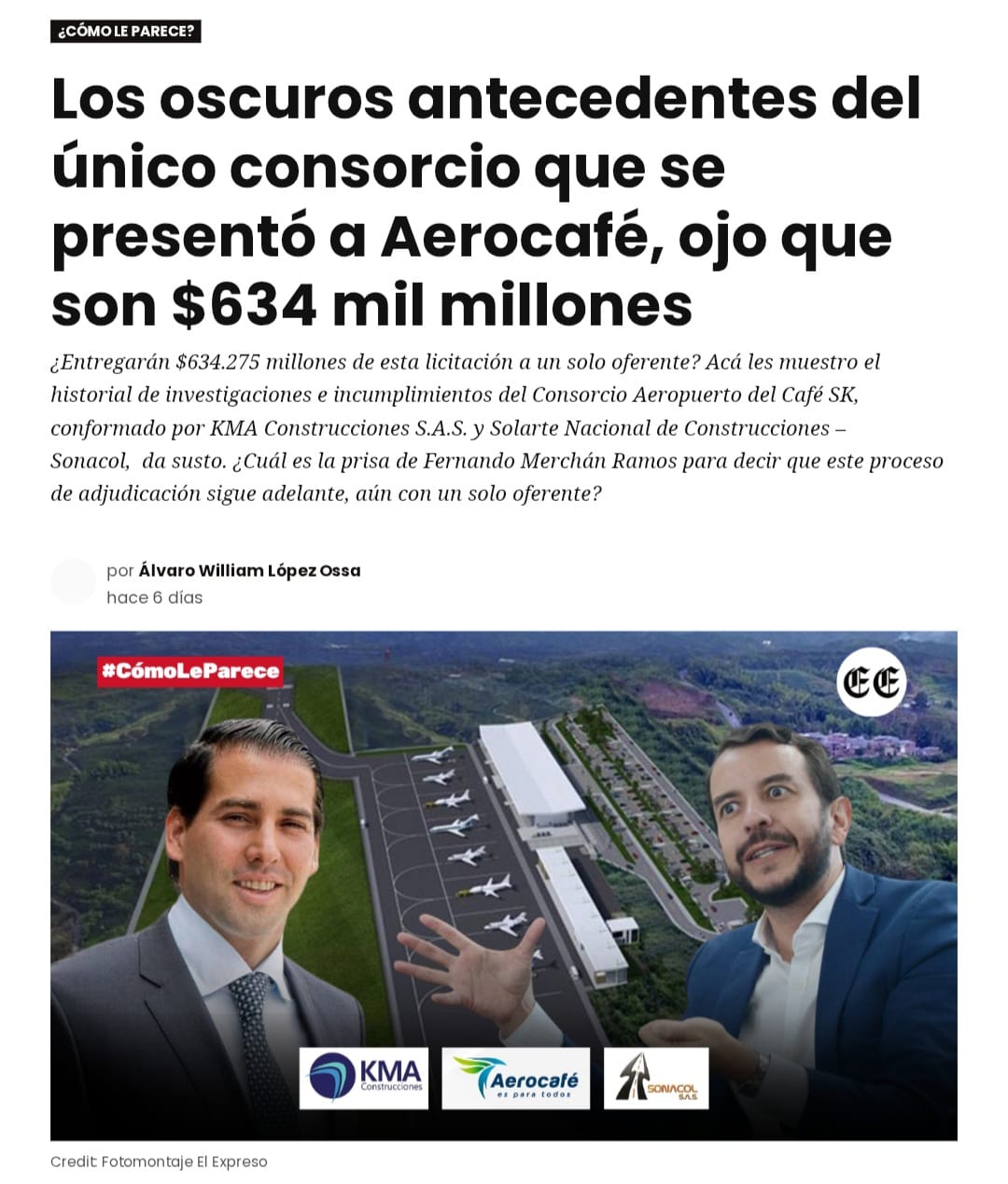consorcio al que se le adjudicaria aerocafe no cumple con todos los requisitos y uno de sus socios si fue sancionado whatsapp image 2025 11 27 at 5.26.52 pm