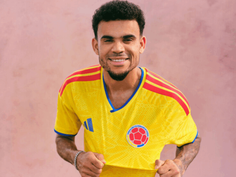 Federación Colombiana de Fútbol presenta la nueva camiseta de la Selección Colombia rumbo al Mundial 2026