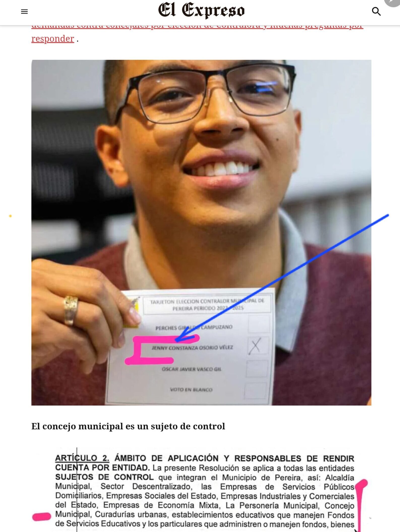 Jenny, la candidata a Contralora y sus procesos en Fiscalía de Pereira y Manizales ¿Otro lío jurídico para los Concejales de Pereira? 4 jenny la candidata a contralora y sus procesos en fiscalia de pereira y manizales otro lio juridico para los concejales de pereira 1000028593 scaled e1762544726413