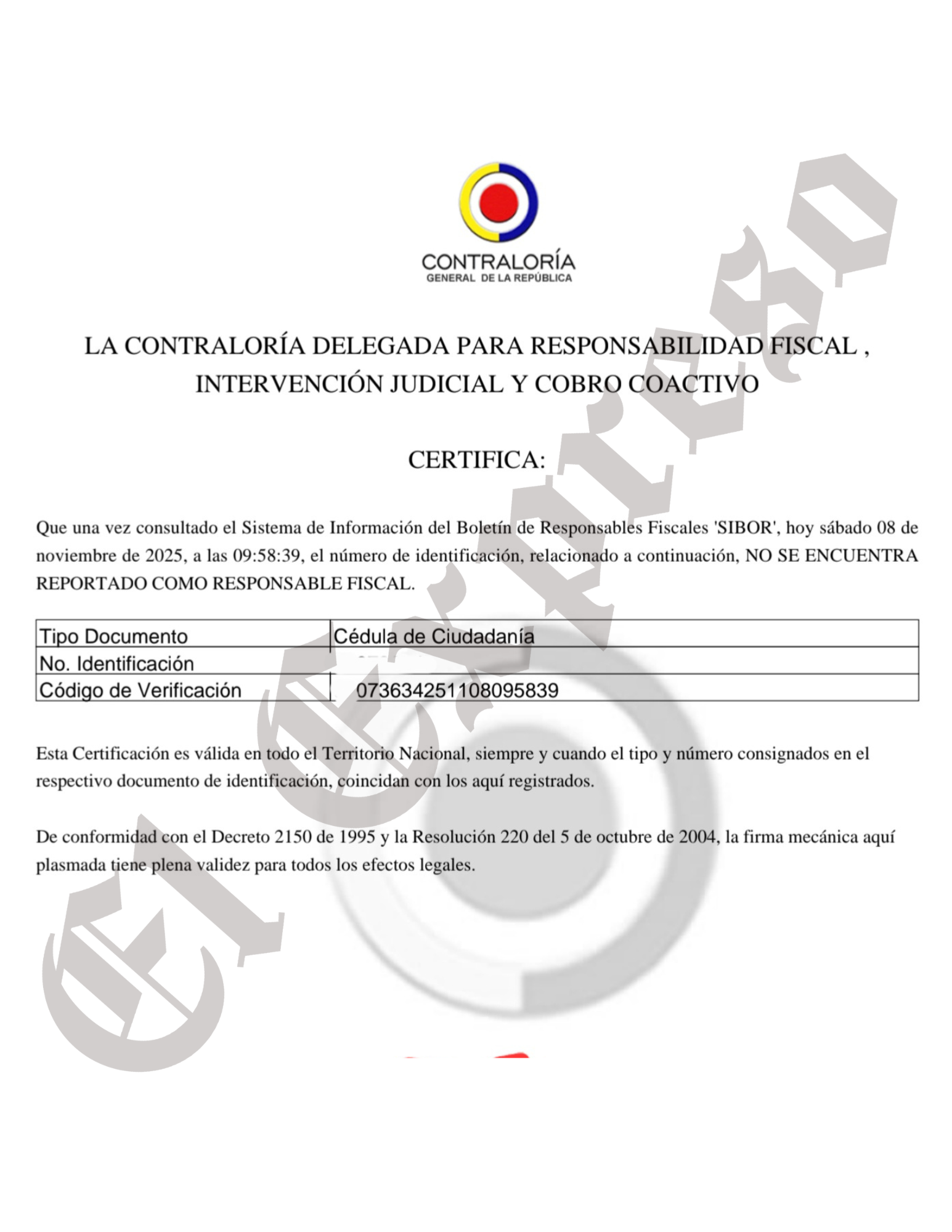 ¿Que procesos judiciales o disciplinarios tienen actualmente los candidatos a Contralor de Pereira? 8 que procesos judiciales o disciplinarios tienen actualmente los candidatos a contralor de pereira marca de agua 100 1