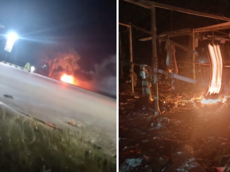 Grave atentado con drones y explosivos sacude base militar en el Aguachica, Cesar