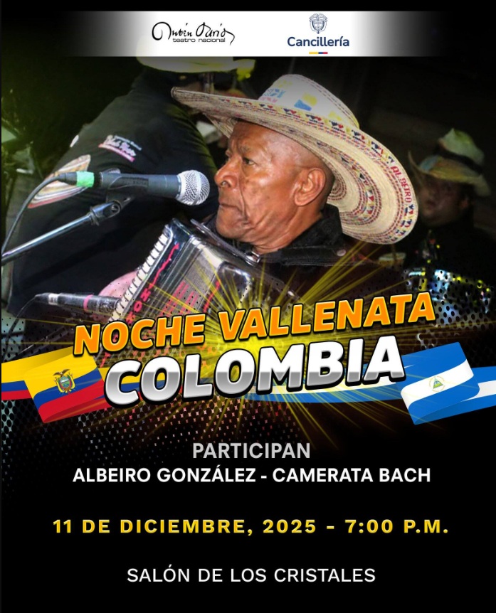Mientras Colombia lo busca, Carlos Ramón González baila vallenato en Nicaragua 2 cancilleriaa cancilleriaa