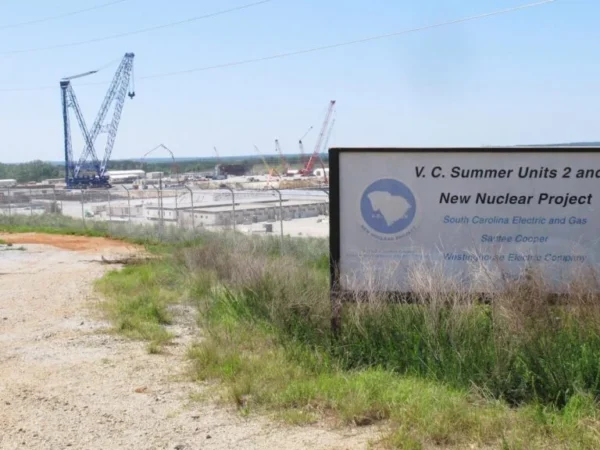 Carolina del Sur podría resucitar sus plantas nucleares abandonadas tras oferta de USD 2.700 millones