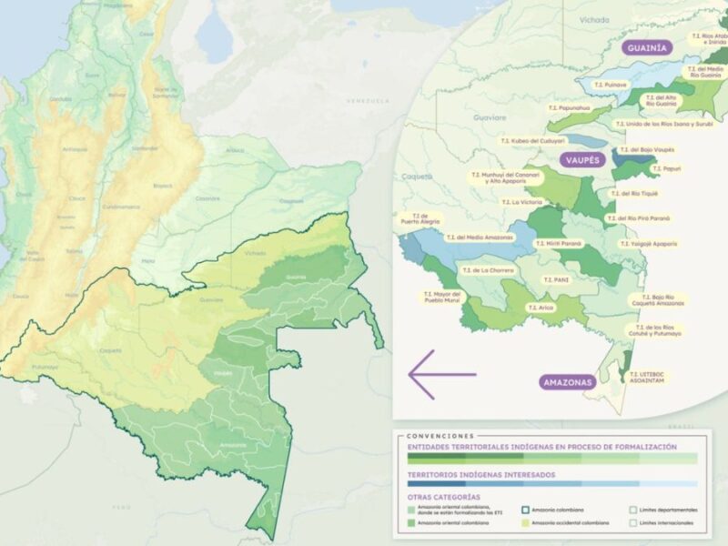 El mapa de Colombia se transforma: territorios indígenas están a un paso de consolidarse como entidades territoriales