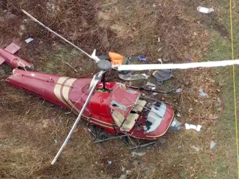 Choque aéreo entre helicópteros en New Jersey