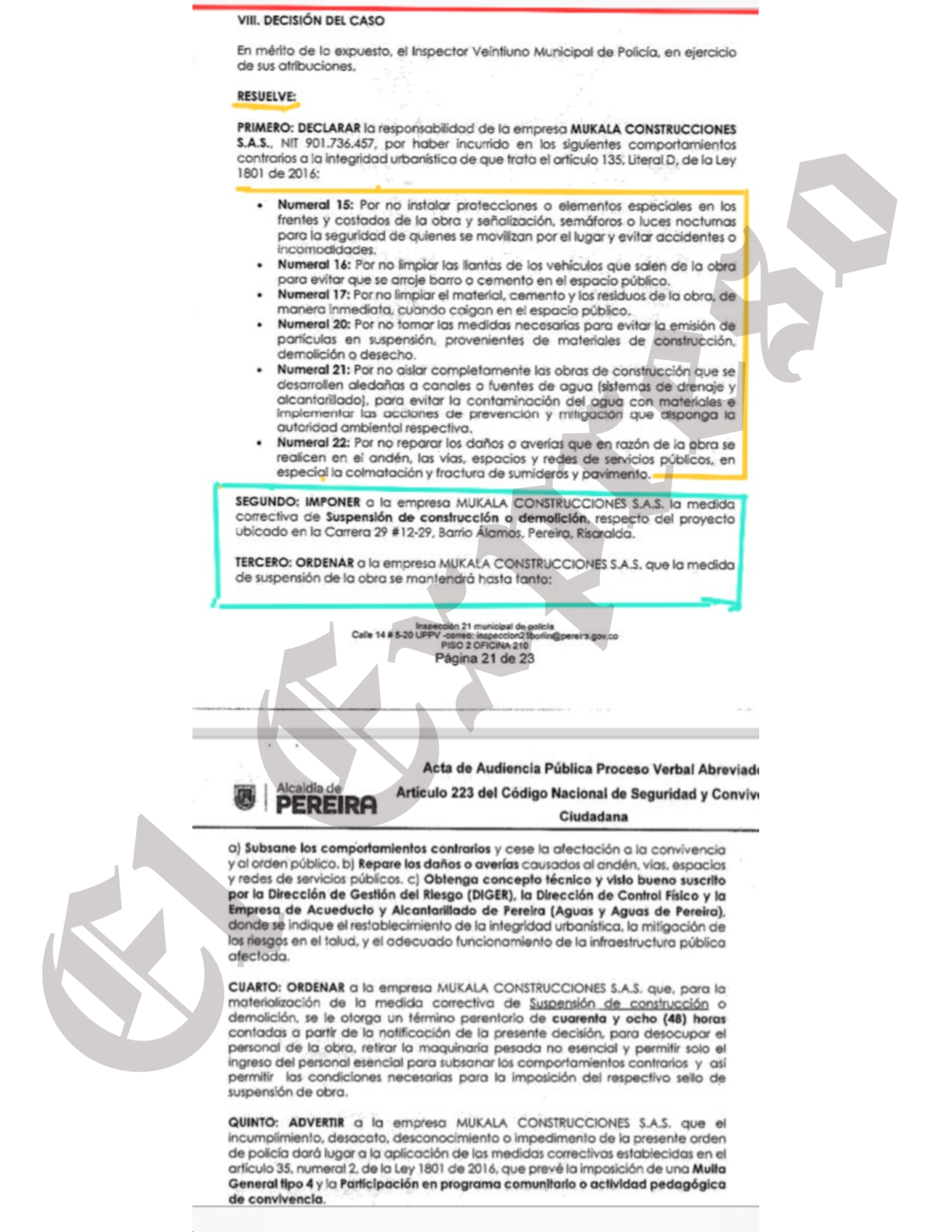 juez juan sebastian rangel ojo que los vecinos denuncian danos de la constructora mukala por eso el inspector la suspendio marca de agua 32