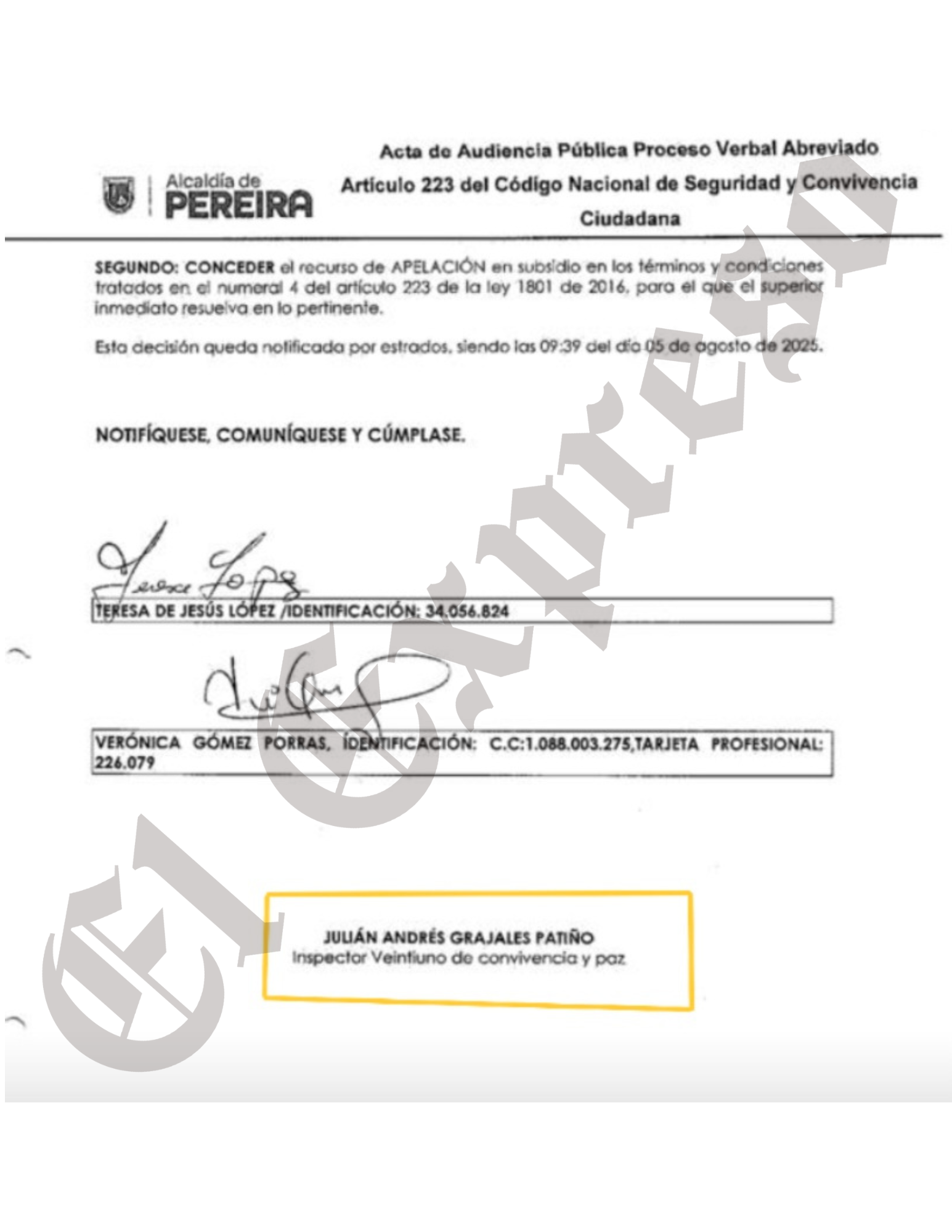 juez juan sebastian rangel ojo que los vecinos denuncian danos de la constructora mukala por eso el inspector la suspendio marca de agua 33