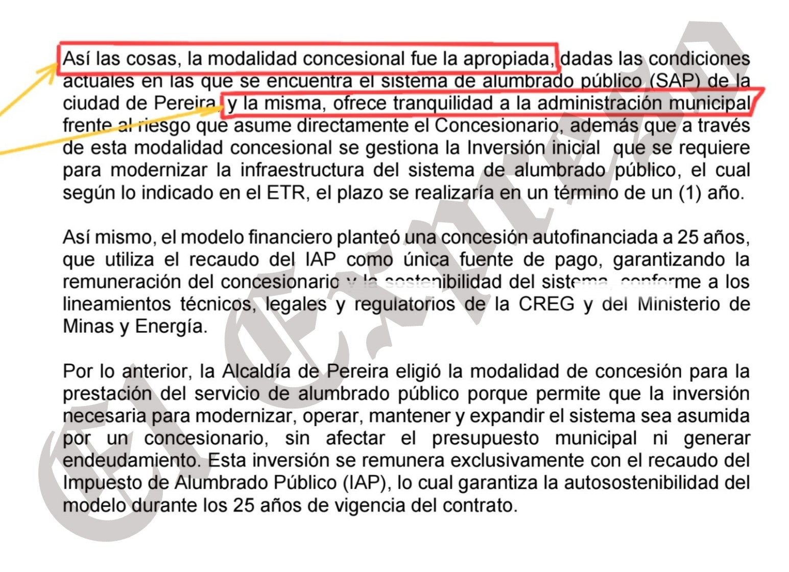 la contraloria no encontro hallazgos fiscales en el contrato de alumbrado publico no se perdio ni un peso 5