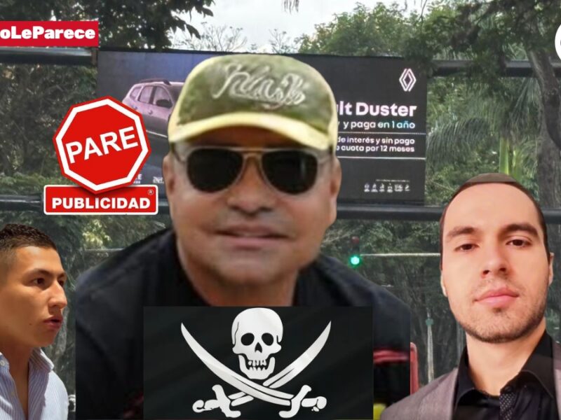 Pare debe desmontar pantalla ilegal que instaló frente al Arboleda