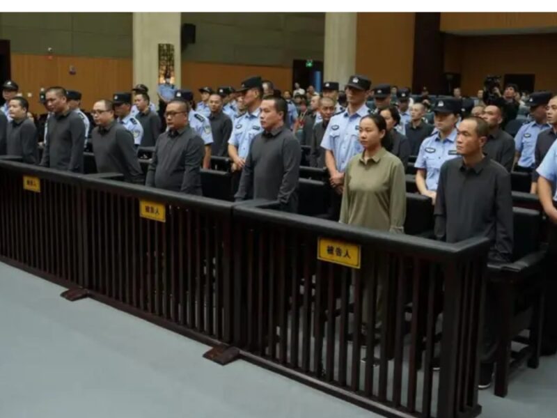 China ejecuta a 11 miembros de un clan criminal ligado a redes de estafa en Myanmar