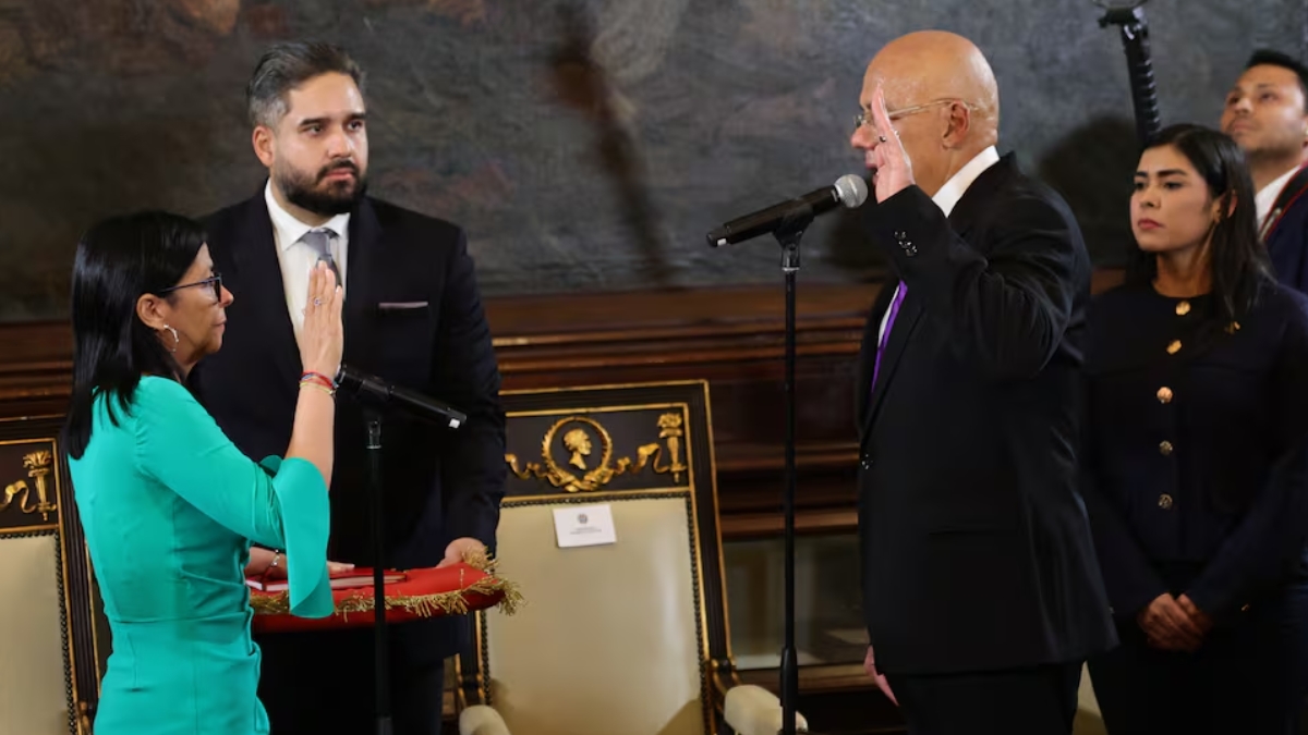 borrador automatico delcy rodriguez presidenta encargada venezuela web ee