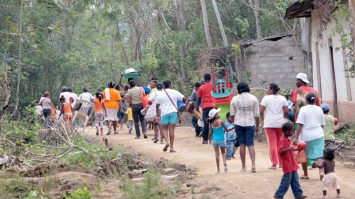 Más de 200 familias huyen del Cauca y buscan refugio en Cali 1 borrador automatico desplaazamiento cali