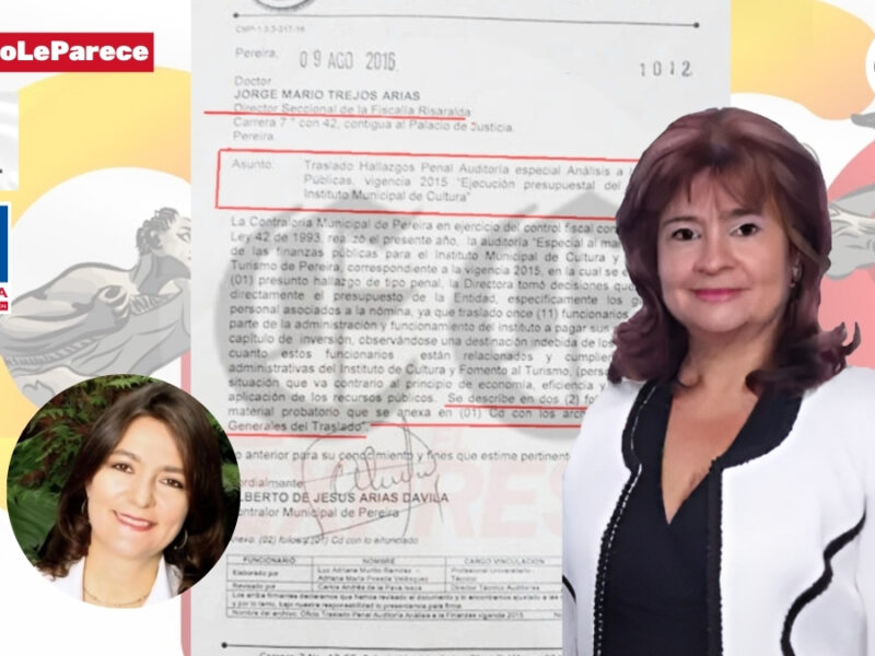 ¿Cómo archivó Esperanza Londoño un proceso de $662 millones si tenía un presunto hallazgo penal?