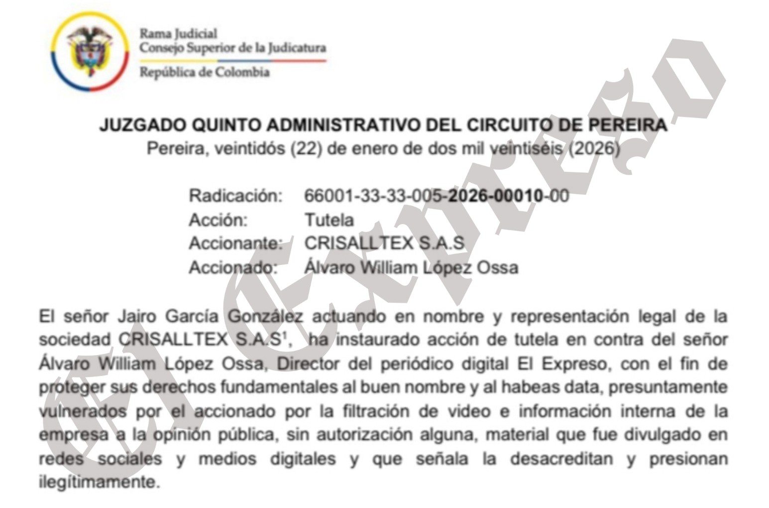 crisalltex niega que contamina y me acosa judicialmente para callarme 1