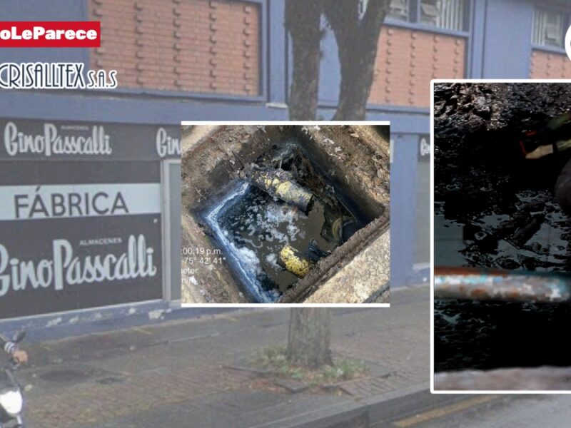 Crisalltex niega el informe de la Carder por sus vertidos al alcantarillado, pero acá están las pruebas