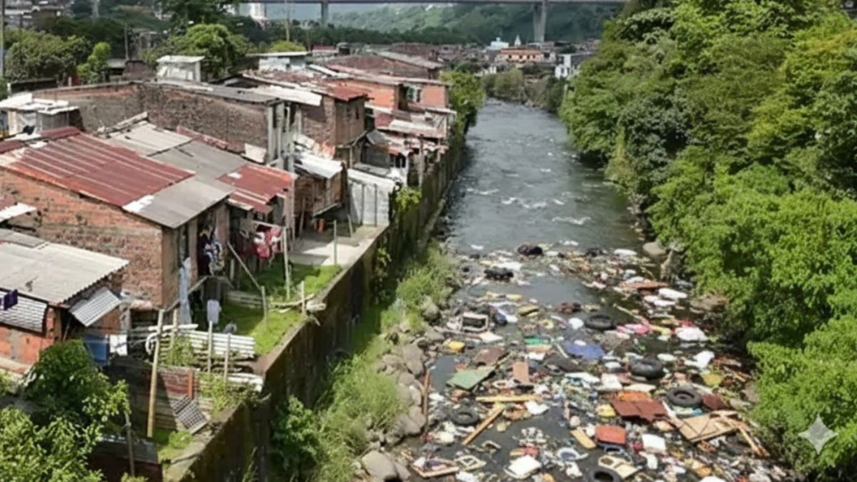 denuncia funcionarios de la alcaldia de pereira tirando escombros al rio otun rio otun ia web