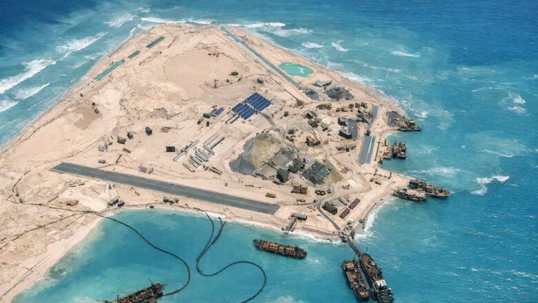 Doce años de relleno marino dieron origen a nuevas islas en una de las zonas más disputadas del mundo 1 doce anos de relleno marino dieron origen a nuevas islas en una de las zonas mas disputadas del mundo isla china auywcovlybbq5dhv5p7mhddj2a