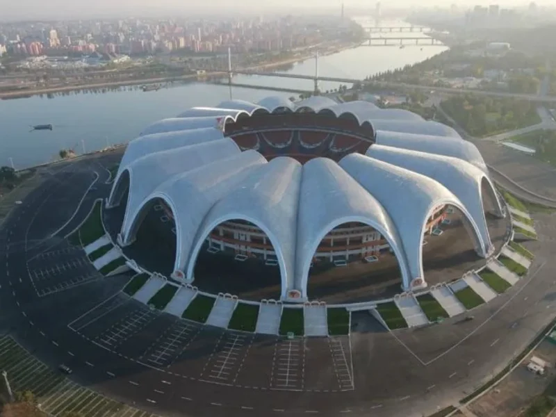 El coloso de Pyongyang que mezcla deporte, propaganda y ambición política