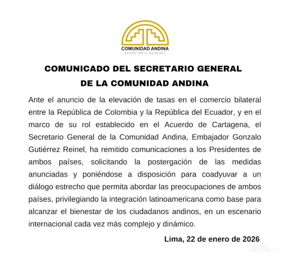 Diálogo binacional intenta contener la ‘guerra’ económica entre Colombia y Ecuador 2 image image 21