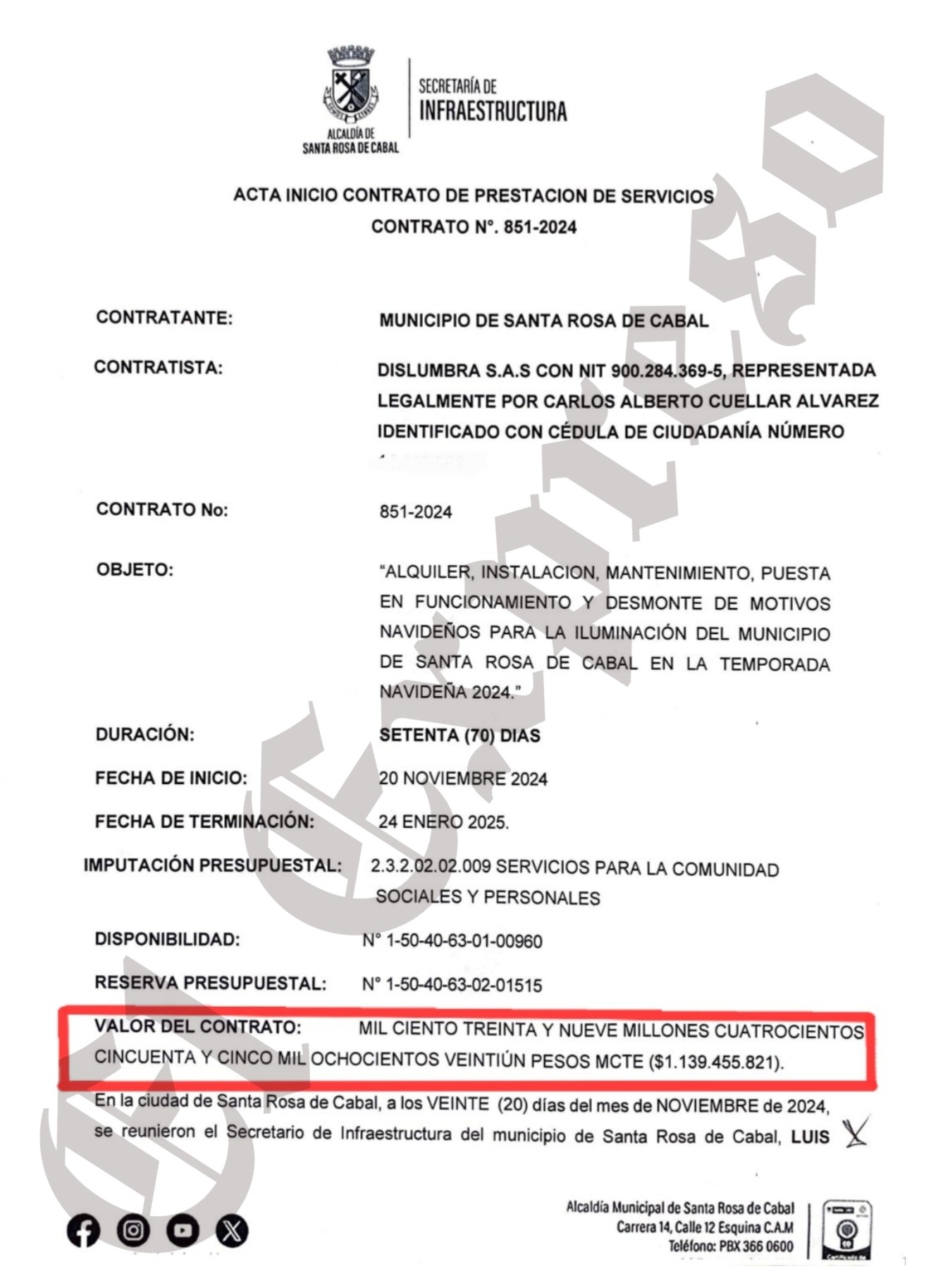 Los escandalosos contratos del alumbrado navideño de Gallo, Maya, Rodrigo Toro y Paulo Gómez 11 los escandalosos contratos del alumbrado navideno de gallo maya rodrigo toro y paulo gomez 7