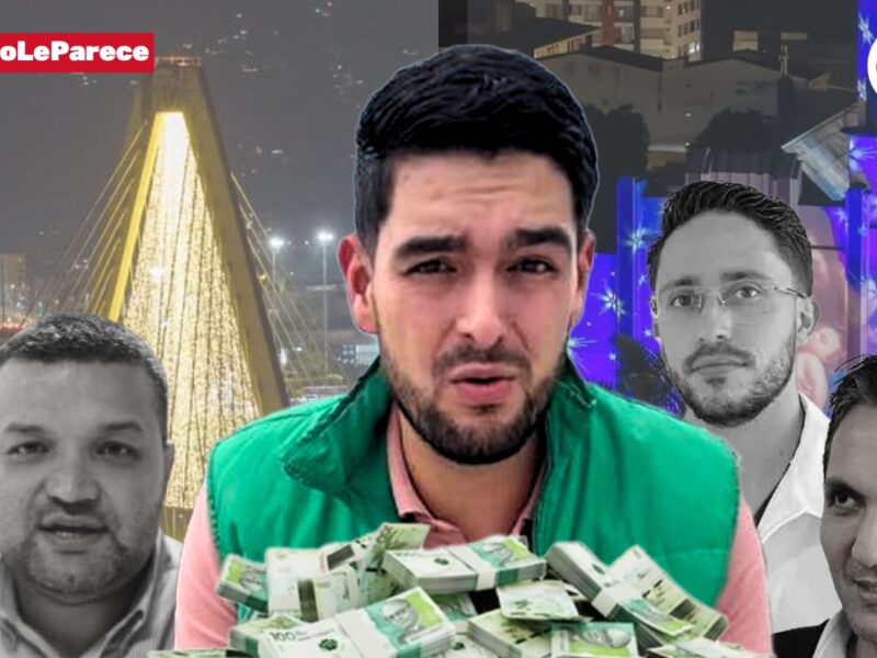  Los escandalosos contratos del alumbrado navideño de Gallo, Maya, Rodrigo Toro y Paulo Gómez