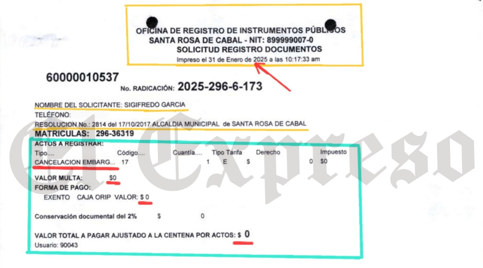 roban 374 millones a la alcaldia de santa rosa de cabal con falsificacion de firmas y los funcionarios mudos 2