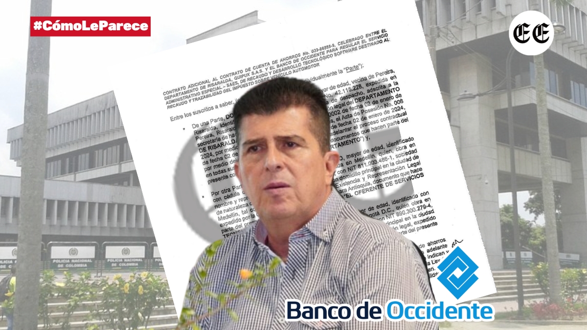 banco de occidente tampoco paga alquiler en la gobernacion pero los gastos los pagamos nosotros clp banco occidente gobrisaralda