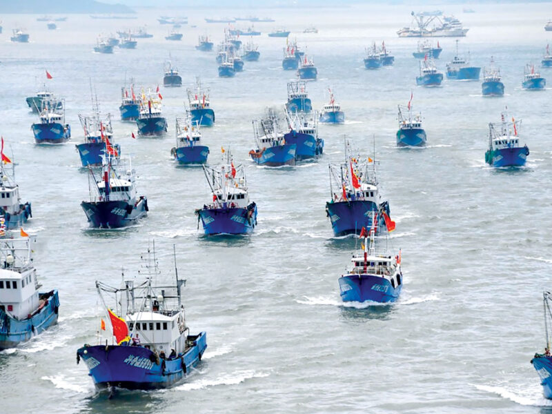 China usa su flota civil como herramienta de presión geopolítica