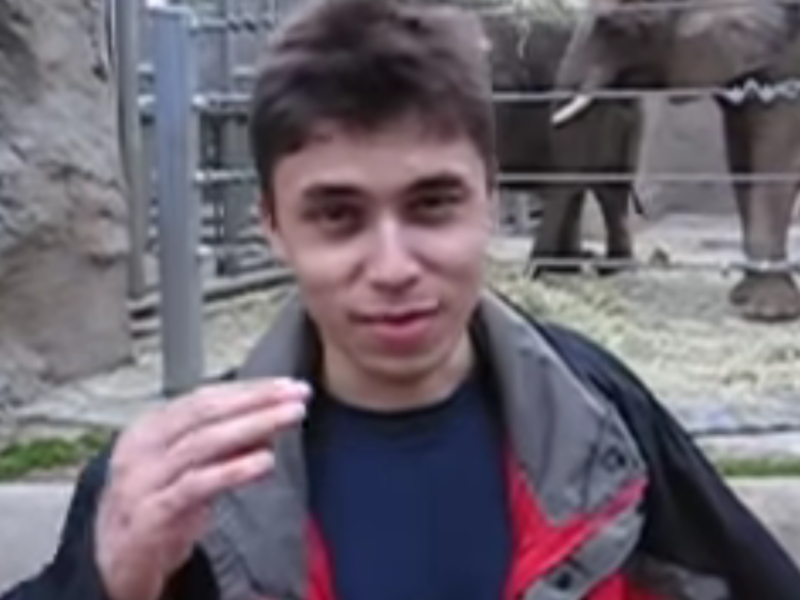 El primer video de YouTube ya es  una iconica pieza de museo