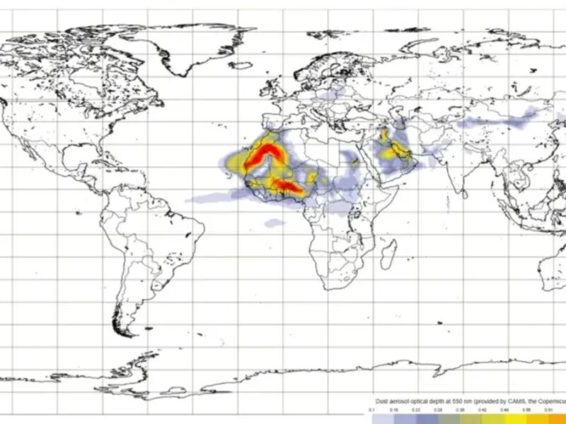 Ideam mantiene monitoreo del polvo del Sahara y descarta impactos graves