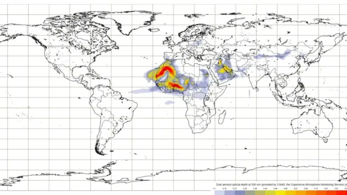 ideam mantiene monitoreo del polvo del sahara y descarta impactos graves polvo sahara ideam
