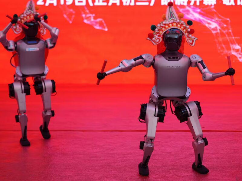 Kung-fu y robótica: la puesta en escena tecnológica del Año Nuevo chino