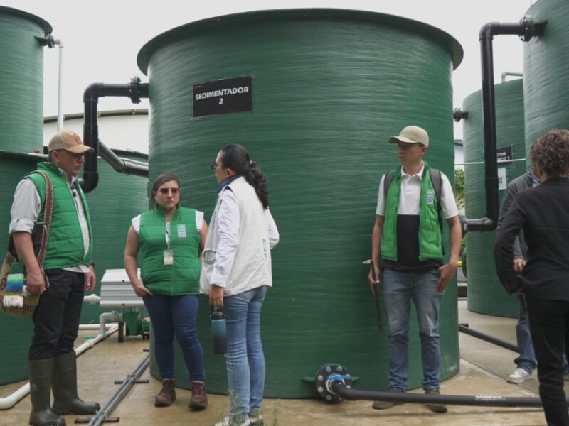 La CARDER visitó la nueva PTAR del Liceo Taller San Miguel