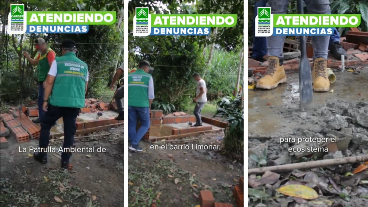 lo denunciamos y la carder intervino en construccion que vertia aguas residuales a la quebrada frailes carder quebrada frailes web