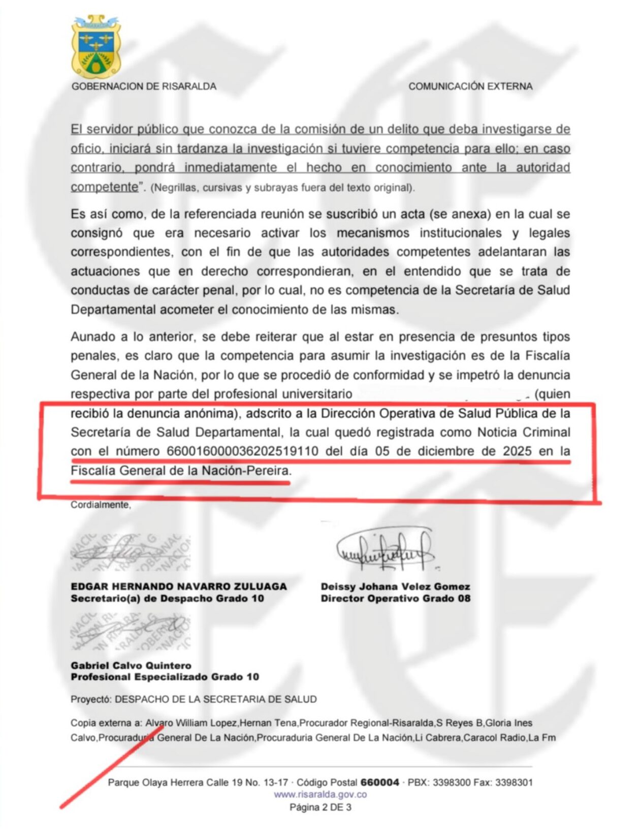 primicia tenemos chats audios y consignaciones de funcionarios y contratistas de la gobernacion denunciados en fiscalia 6 e1770072955821