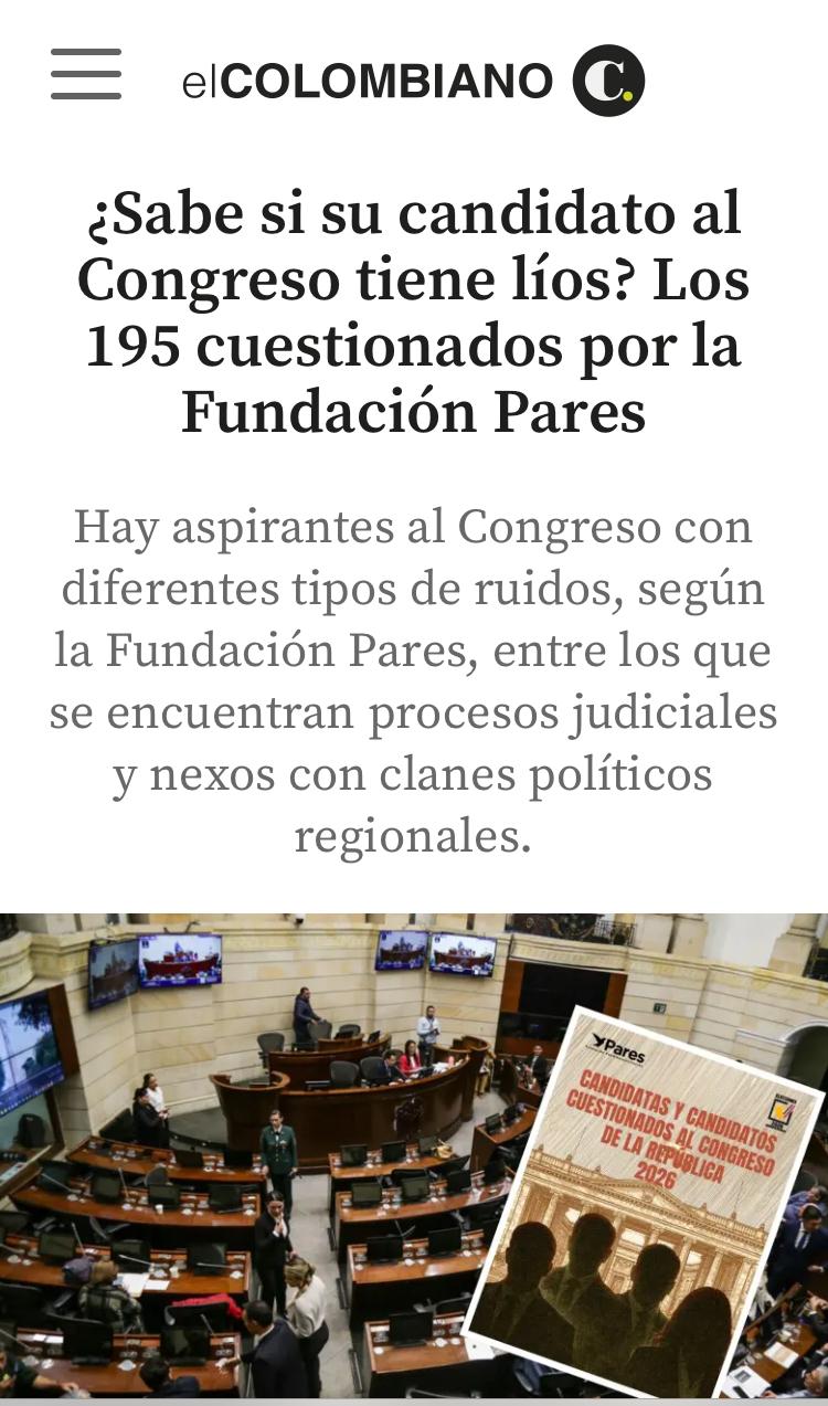 rodrigo toro en el informe de candidatos cuestionados al congresos segun la fundacion pares imagen 8