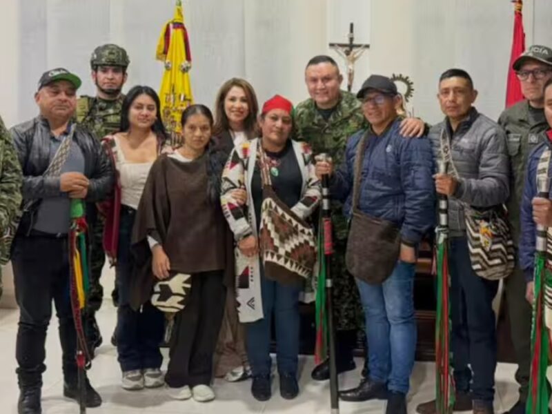 Senadora Aida Quilcué fue retenida por grupo armado en el Cauca