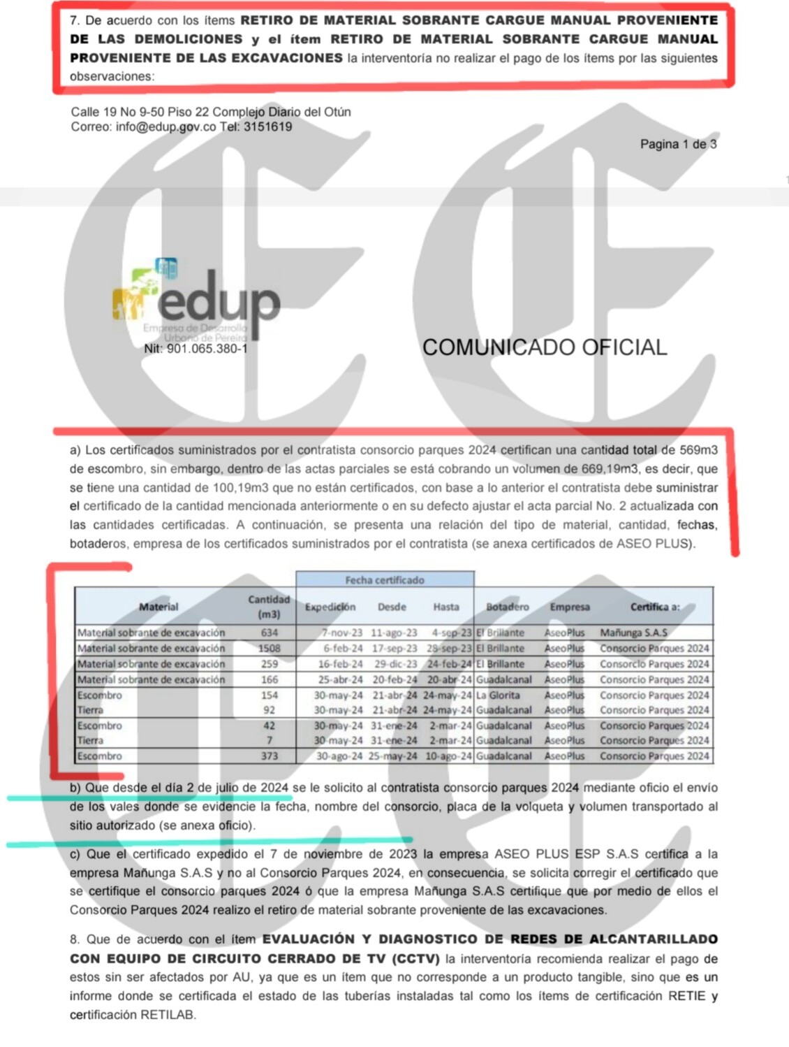 un contrato de toro por 3 796 millones incumplimientos modulos jeep deteriorandose y silencio selectivo en santa rosa 17