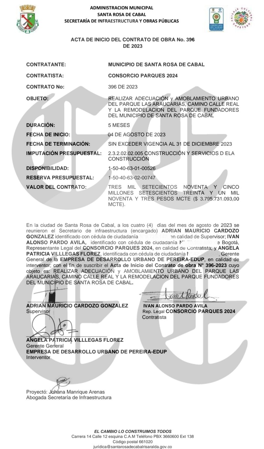 un contrato de toro por 3 796 millones incumplimientos modulos jeep deteriorandose y silencio selectivo en santa rosa z