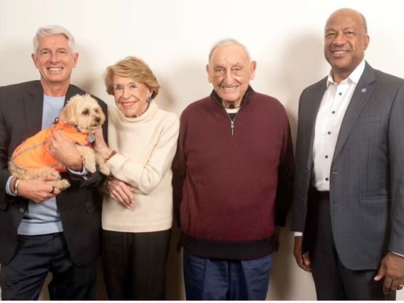 Ángel, el perro que inspiró la mayor donación a la medicina veterinaria