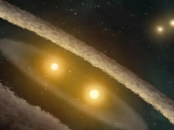 Astrónomos identifican un sistema de cuatro estrellas extremadamente compacto