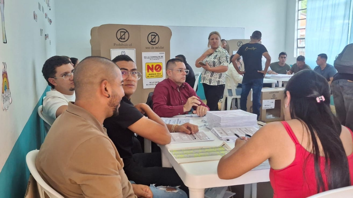 Autoridades dieron parte de tranquilidad en desarrollo de las elecciones en Pereira