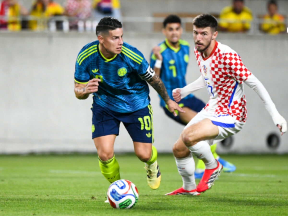 Colombia pierde 2-1 ante Croacia en amistoso y deja dudas en su rendimiento