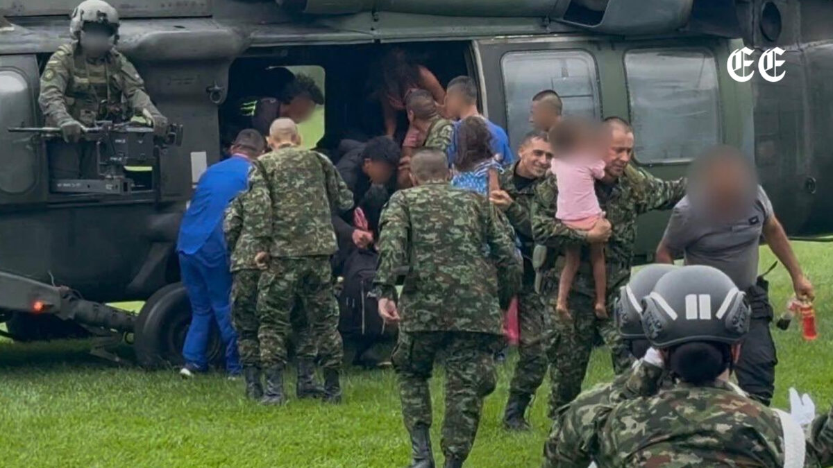 Ejército rescata a cinco menores desaparecidos en la selva del Caquetá 1 ejercito rescata a cinco menores desaparecidos en la selva del caqueta pagina web 20260331 165427 0000