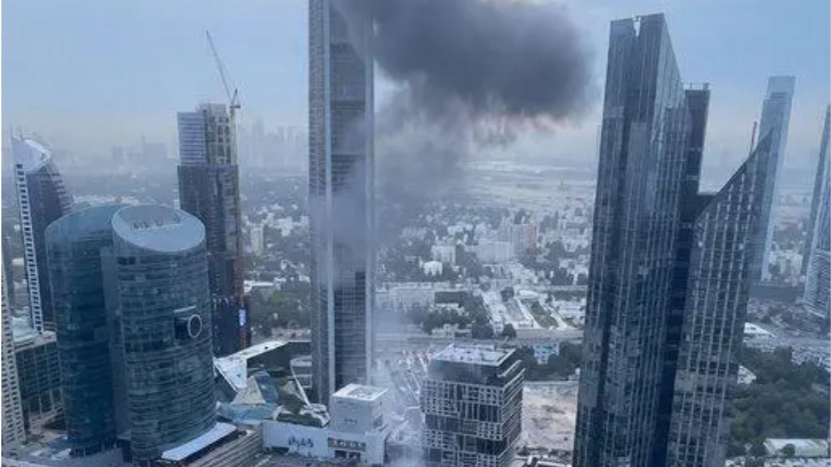explosiones sacuden el centro financiero de dubai en medio de la guerra ataque a dubai web